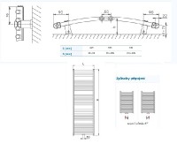 KORADO KORALUX koupelnové těleso Rondo Exclusive - M KRXM 1820.750, chromované KRX-182075-00M27